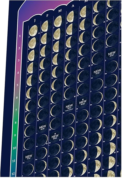Moon Calendar 2024 Moon Phases, MoonDazzle - Image 2