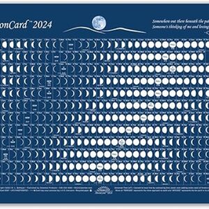 Moon Calendar 2024 Cards MoonCard - 6 pk