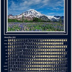 Moon Calendar 2024, MoonShine, Landscape