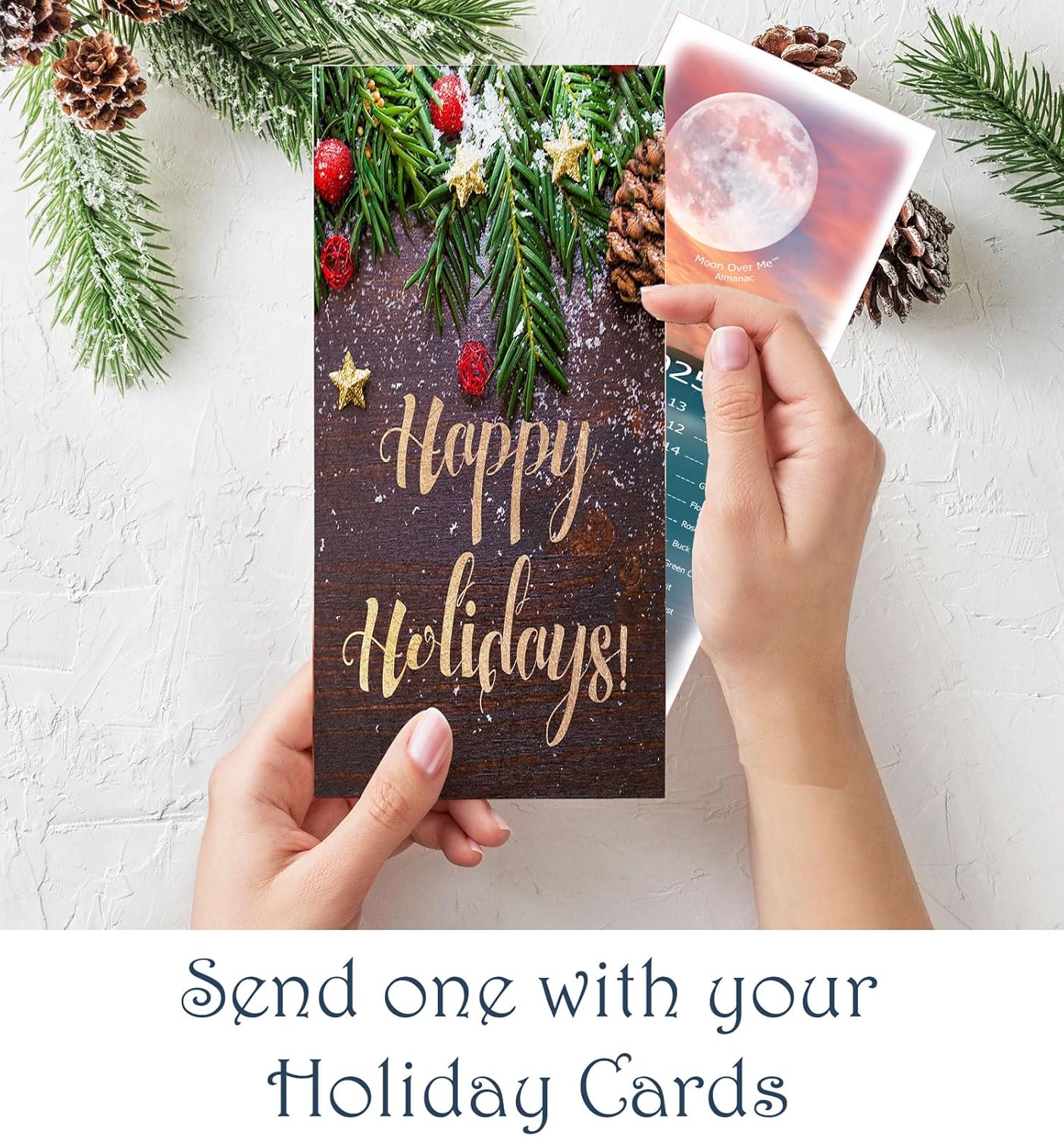 Moon Over Me Almanac Card - 12 or 24 Pack - Image 2